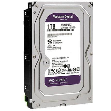 هارد وسترن دیجیتال بنفش 1TB PURPLE HDD W.D گارانتی آرتی