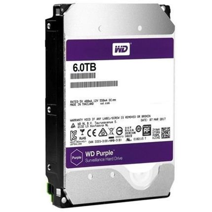 هارد وسترن دیجیتال 6TB بنفش PURPLE آرتی western digital