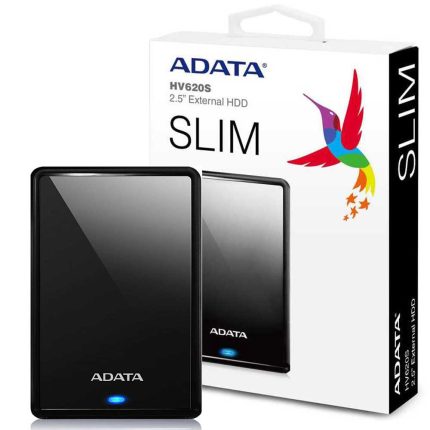 هارد اکسترنال ای دیتا مدل 2TB ADATA HV620s مشکی گارانتی آونگ