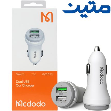 شارژر فندکی مکدودو CH3840QC 30W متین Mcdodo