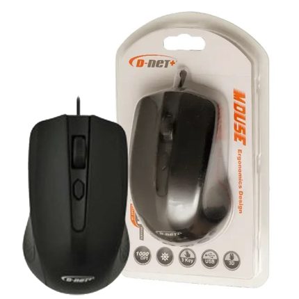 ماوس سیم دار دی نت G-211E مشکی D-NET