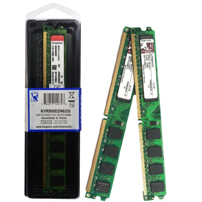 رم کینگ استون KINGSTONE 800 2GB DDR2 پک دار