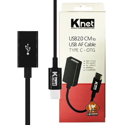 مبدل OTG کی نت مدل KNET 15CM TYPE-C