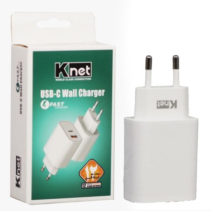 شارژر کی نت KNET 20W 2PORT PD+USB