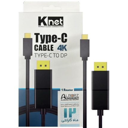 کابل تبدیل کی نت KNET 1.8M TYPE-C to DVI