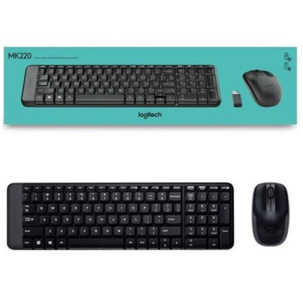 کیبورد و ماوس بی سیم مدل LOGITECH MK220