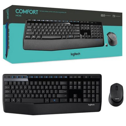 کیبوردماوس بی سیم لاجیتک LOGITECH MK345