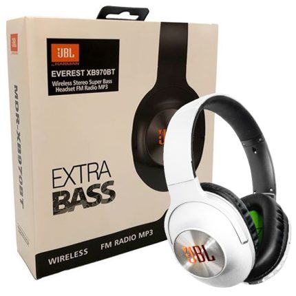 هدست بلوتوثی رم خور MDR-XB970BT سفید JBL