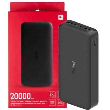 پاوربانک ردمی PB200LZM 20000 mAh مشکی REDMI