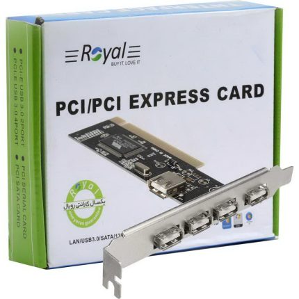 کارت PCI رویال ROYAL RP-201 4Port USB2