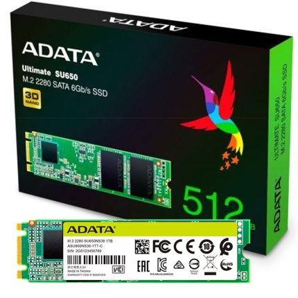 هارد SU650 512GB SSD M2 آونگ ADATA