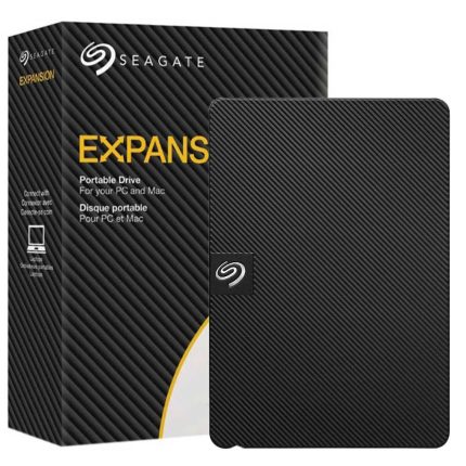 هارد اکسترنال مشکی 1TB الماس Seagate ExpENSION