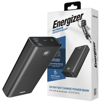 پاوربانک انرجایزر UE30016 PQ 30000mAh