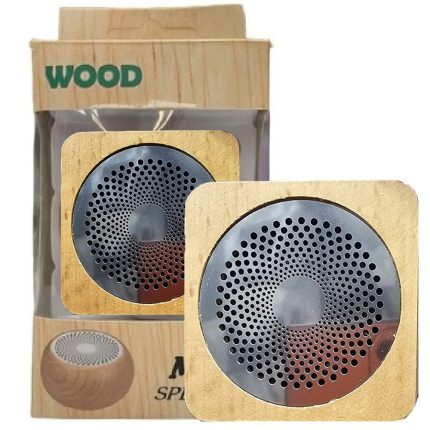 اسپیکر پرتابل وود wood Mini چوبی مربع JBL