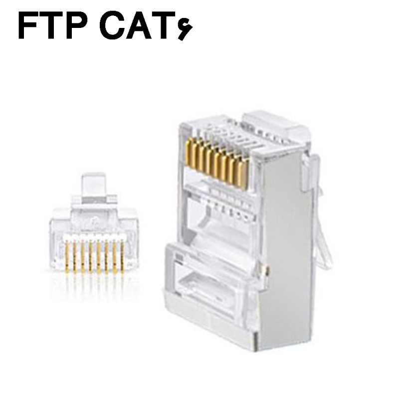 سوکت شبکه CAT6 بسته 100عددی TSCO 6220