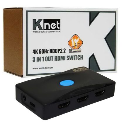 سوئیچ KNET 4K 3PORT HDMI