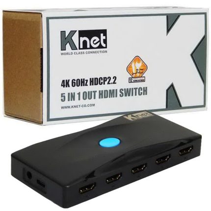 سوئیچ KNET 4K 5PORT HDMI