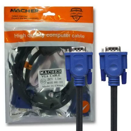 کابل مانیتور مچر MACHER MR101 VGA 1.5M