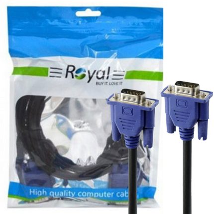 کابل مانیتور رویال ROYAL VGA 3+4 1.5M