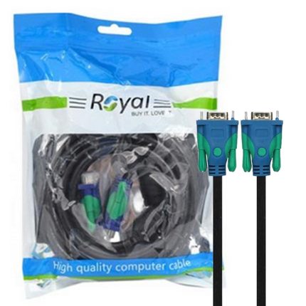 کابل مانیتور رویال ROYAL VGA 3+6 1.5M