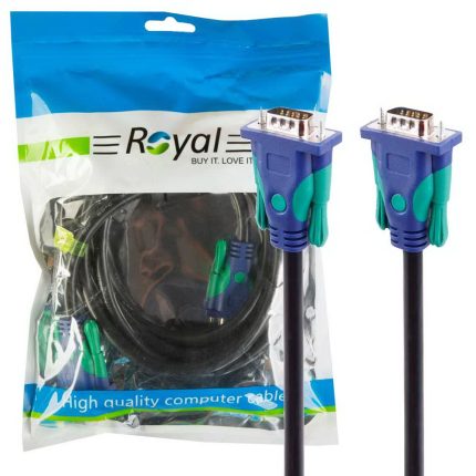 کابل مانیتور رویال ROYAL VGA 3+6 3M