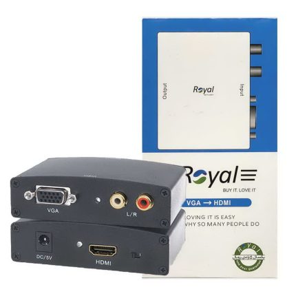 تبدیل رویال VGA به HDMI آداپتور ROYAL