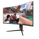تصویر مانیتور گیمینگ خمیده G-Plus GGM-K349QN سایز 34 اینچ - ارائه شده در فروشگاه کمین
