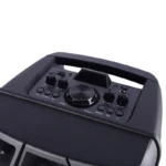 اسپیکر چمدانی بلوتوثی رم و فلش خور Sing-E ZQS8210 + میکروفون و ریموت کنترل - فروش کامپیوتر ، لوازم جانبی و صوتی تصویری در کمین